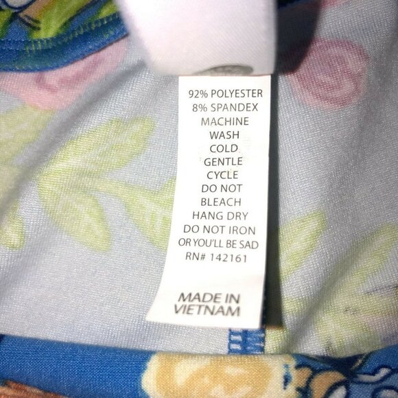 LulaRoe Mickey Mouse BlueTall Curvy Leggings - Picture 7 of 7